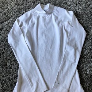 Columbia white Omni-heat shirt